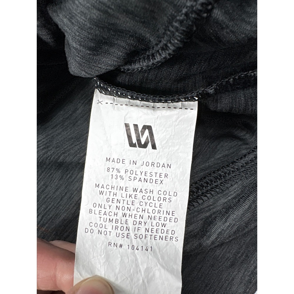 VRST Performance Hoodie Gray Space Dye Lightweight Athletic Shirt Mens L - Picture 8 of 9